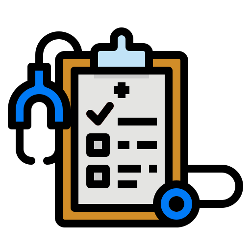 Checklist, clipboard, healthcare, medical, report icon