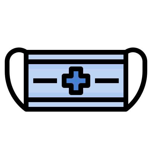 Mask, medical, protection, respiratory, surgical icon