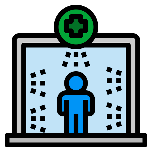 Body, healthcare, medical, medication, spray icon