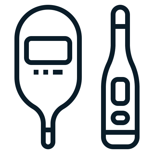 Coronavirus, fever, hospital, medical, temperature, thermometer icon