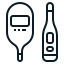 CoronaVirus outline set icon 64x64