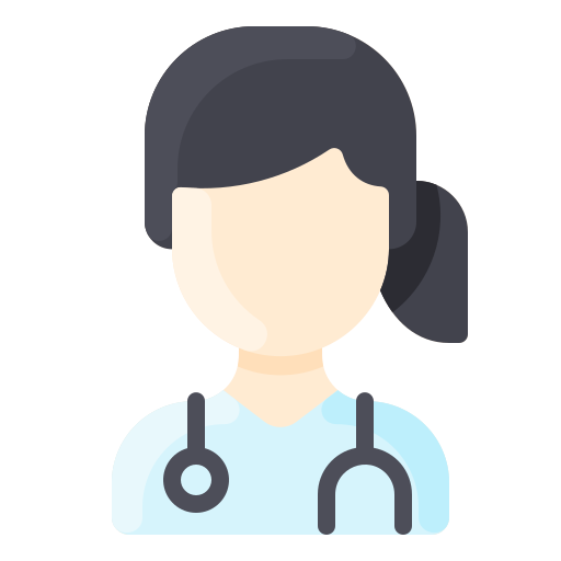Doctor, job, medical, people, woman icon