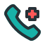 Medical & healthcare set (filled outline) icon 64x64