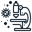 CoronaVirus outline set icon 64x64