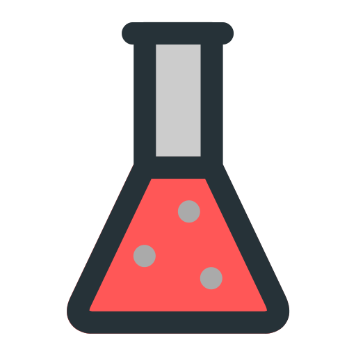 Chemical, experiment, glass, lab, medical icon