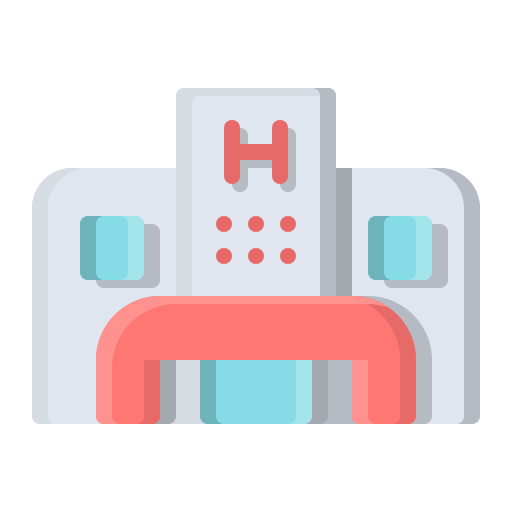 Building, coronavirus, covid19, health, hospital, medical icon