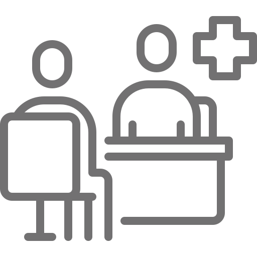 Clinic, doctor, healthcare, hospital, medical, treatment icon