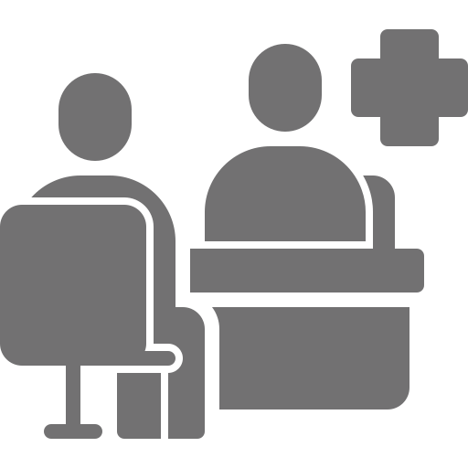 Clinic, doctor, healthcare, hospital, medical, treatment icon