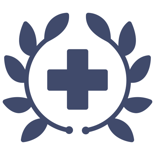 Achievement, awards, badge, doctor, medical, paramedic icon