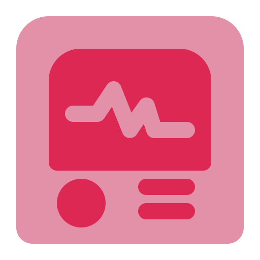 Ekg, health, medical icon