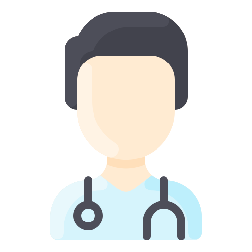 Doctor, job, man, medical, people icon