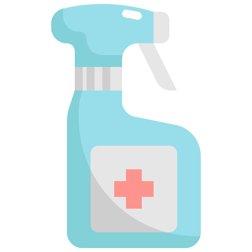 Alcohol, clean, health, hygiene, medical, spray icon