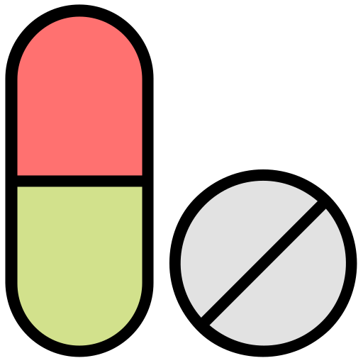 Corona, coronavirus, medical, pills, tablets, virus icon