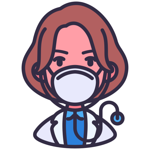 Avatar, care, doctor, hospital, mask, medical icon