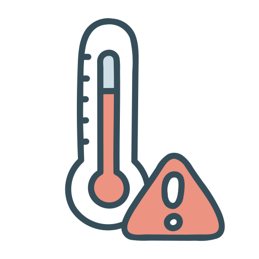 Fever, health, healthcare, medical, temperature, thermometer icon