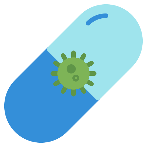 Antivirus, capsule, covid, medical, pill, virus icon