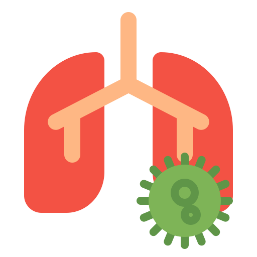 Anatomy, coronavirus, covid19, lung, medical, organ icon