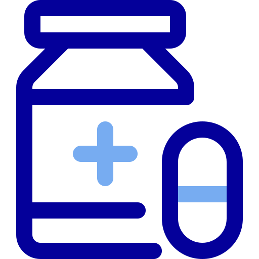Medicine, health, medical, drug, pharmacy, pill, capsule icon