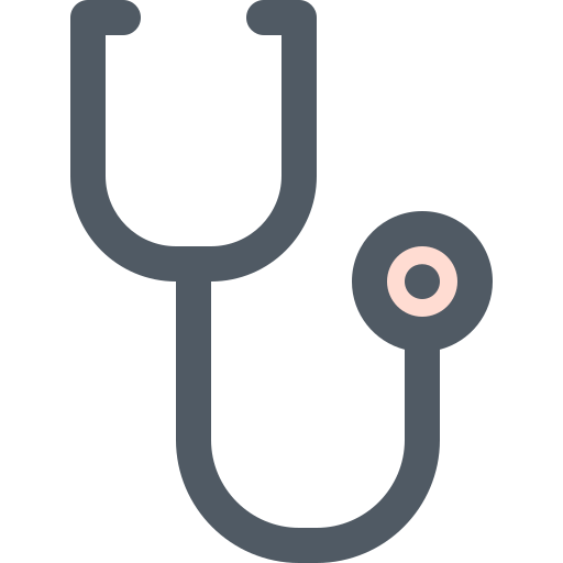 Docter, hospital, medical, stethoscope icon