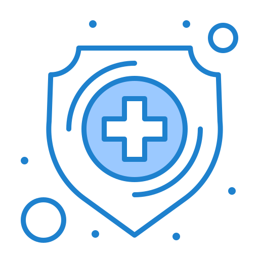 Healthcare, medical, protection, shield icon