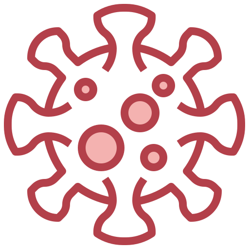 Bacterium, cell, coronavirus, medical, virus icon