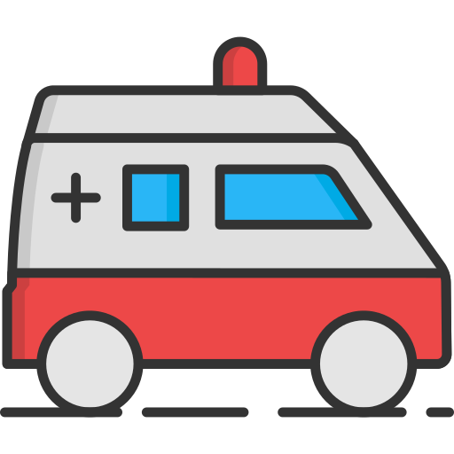 Ambulance, emergency, healthcare, help, hospital, medical icon