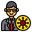 Virus icon 64x64