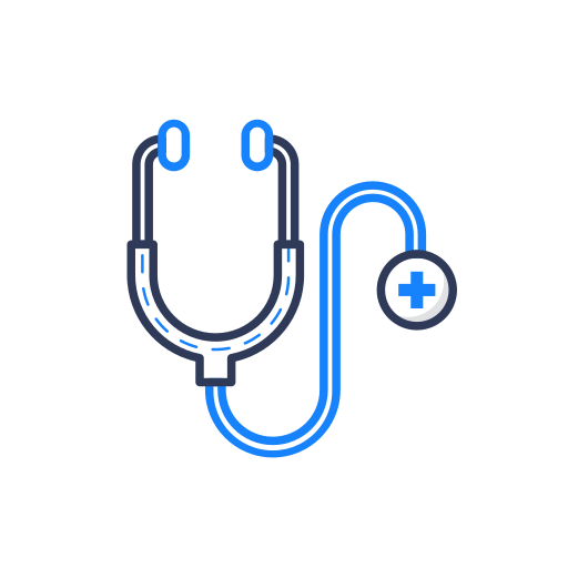 Doctor, health, healthcare, hospital, medical, medicine, stethoscope icon
