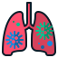 Coronavirus protection icon 64x64