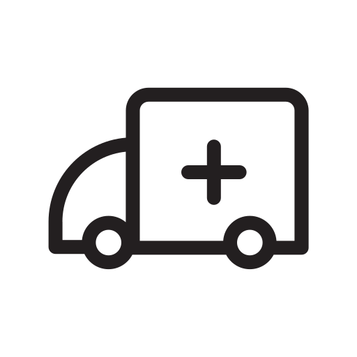 Ambulance, care, dental, drug, emergency, healthcare, medical icon