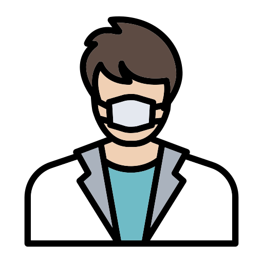 Antiviral, coronavirus, covid, dentist, doctor, mask, medical icon
