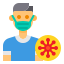 Coronavirus icon 64x64