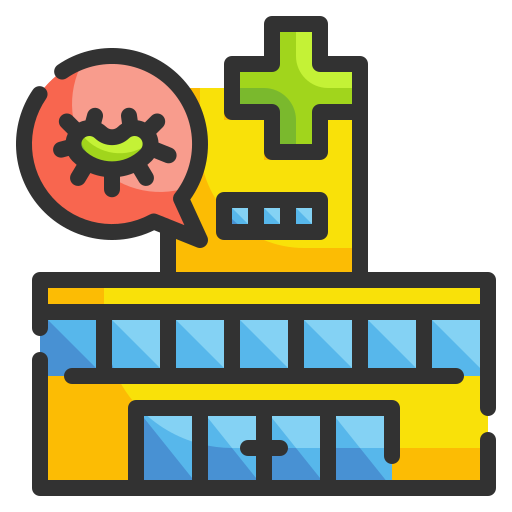 Buildings, clinic, doctor, healthcare, hospital, medical, sanatorium icon