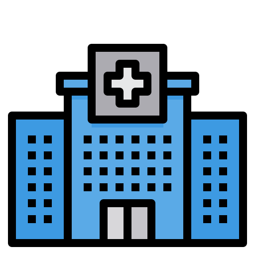 Building, clinic, health, hospital, medical icon