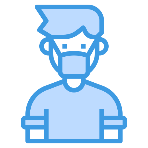 Mask, medical, pollution, security icon