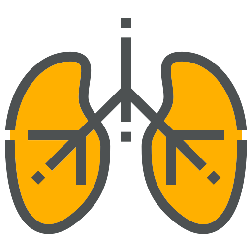 Corona, coronavirus, covid-19, health, lungs, medical, virus icon