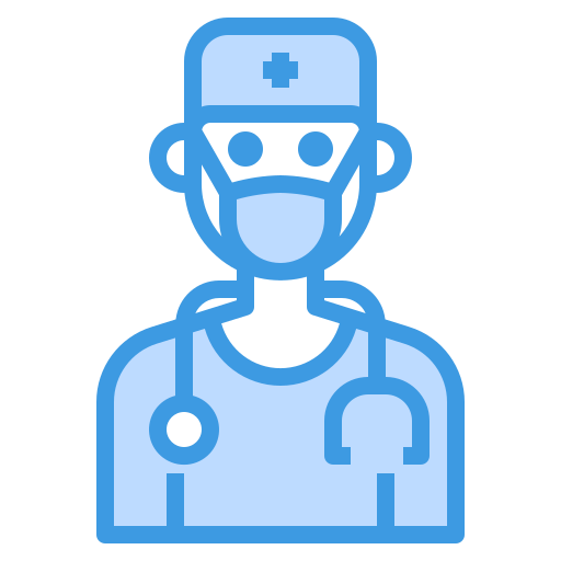 Avatar, doctor, mask, medical, surgeon icon