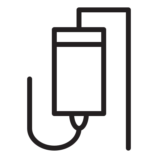 Health, infusion, medical, pandemic, people, sick icon