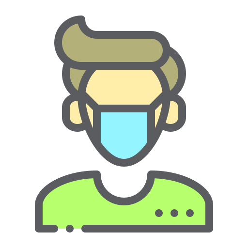 Avatar, coronavirus, covid19, facial, mask, medical icon