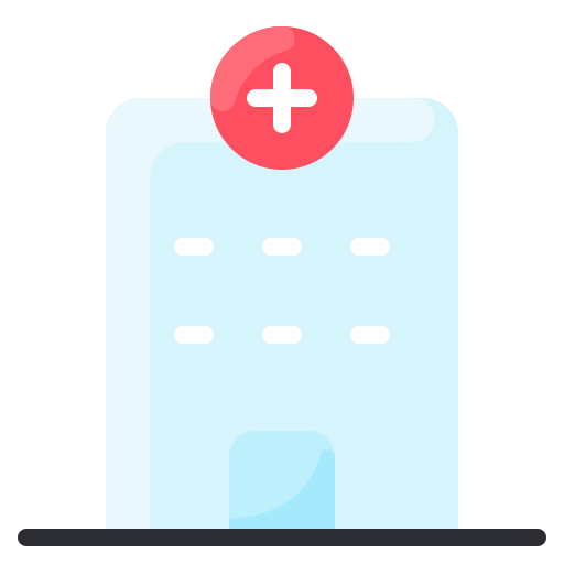 Building, clinic, emergency, hospital, medical icon