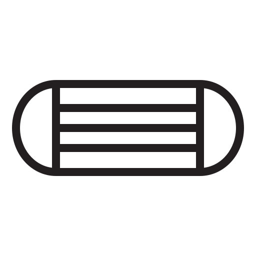 Health, mask, medical, pandemic, people, sick icon