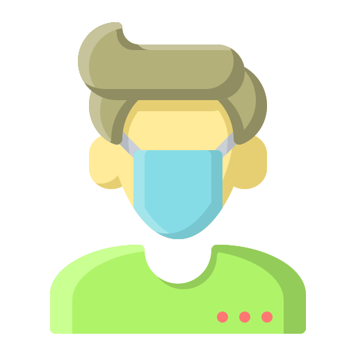 Avatar, coronavirus, covid19, facial, mask, medical icon