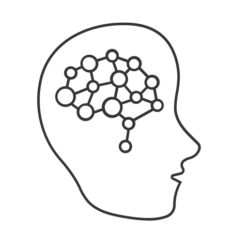 Brain, brainstorm, brainstorming, psychology, thinking, head, mind icon