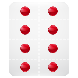 Pills, strips icon