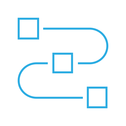 Connect, connection, node, communication, internet, network, web icon