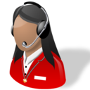 Receptionist,Support,Woman,Lady