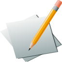 Edit, editor, paper, pencil, write icon