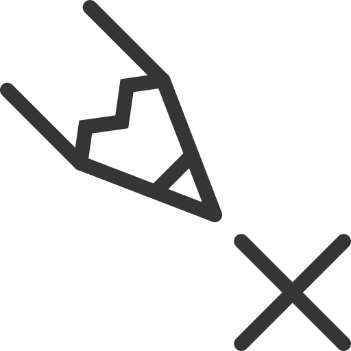 Cancel, cross, edit, pencil, write icon