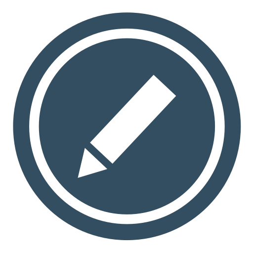 Contril, draw, form, paper, pen, pencil, reading icon