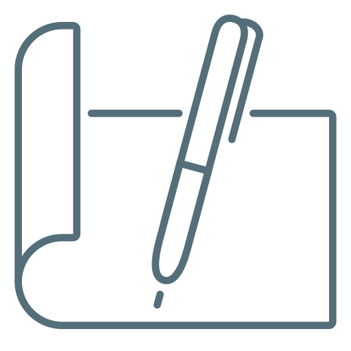Edit, paper, pen, sheet, write icon